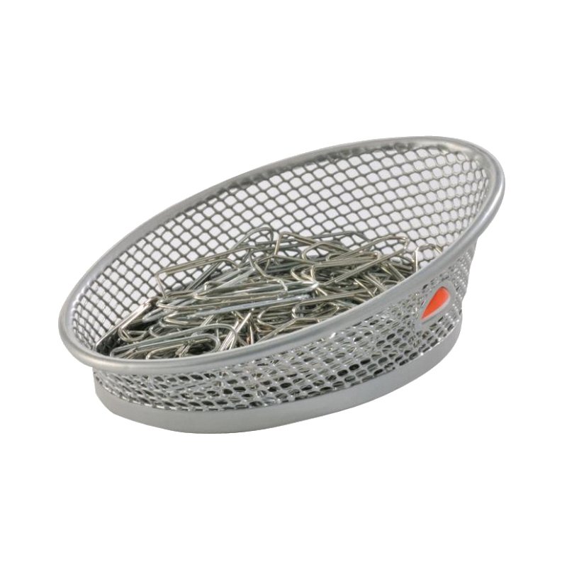ALBA distributeur de trombones MESHCLIP, maille métallique, noir